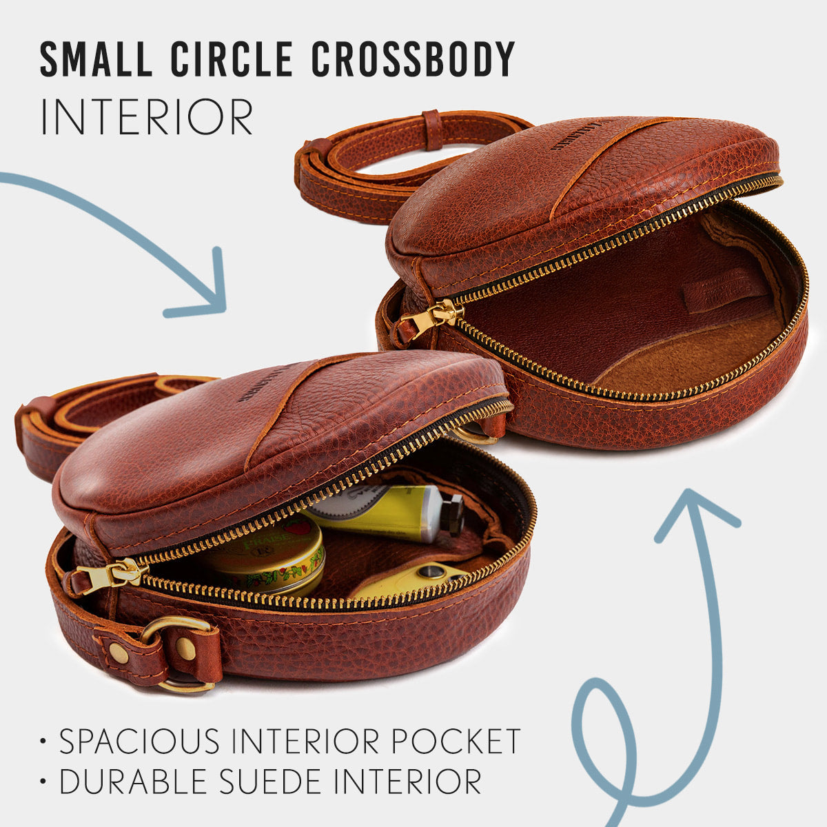 Circle Crossbody | Portland Leather Goods