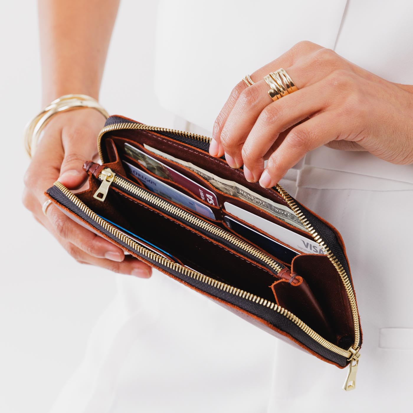 Accordion Zip Wallet | Portland Leather Goods