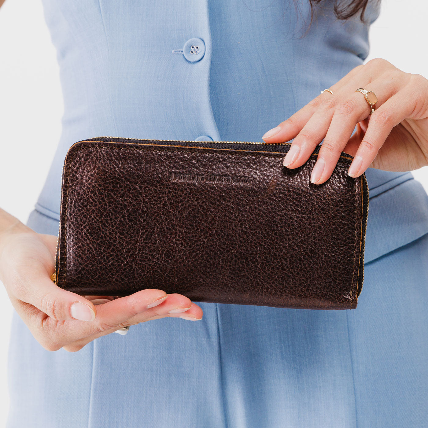 Accordion Zip Wallet | Portland Leather Goods