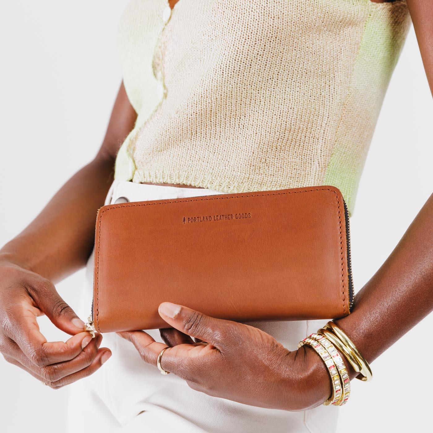 Almost Perfect' Accordion Zip Wallet | Portland Leather Goods