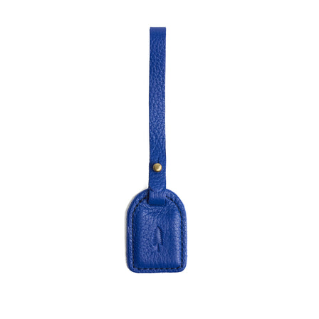Molino Blue | Simple oval tab tassel with Sam Browne closure