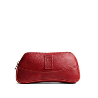 Chili Red | handmade accessory makeup bag pouch