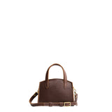 Coldbrew Mini | Leather tote bag with handles, adjustable crossbody strap, zipper top, and a back pocket