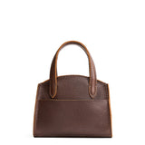 Coldbrew Mini | Leather tote bag with handles, adjustable crossbody strap, zipper top, and a back pocket