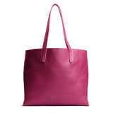 Cosmo Large | Leather tote bag with interior snap key loop