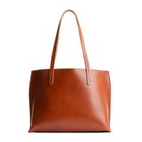 Madrone Medium | Leather tote bag with interior snap key loop