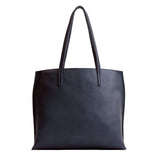 Night Owl Large | Leather tote bag with interior snap key loop