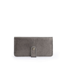 Stardust | Leather wallet with snap closed