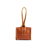 Sienna | Wristlet pouch with loop strap and a flower design