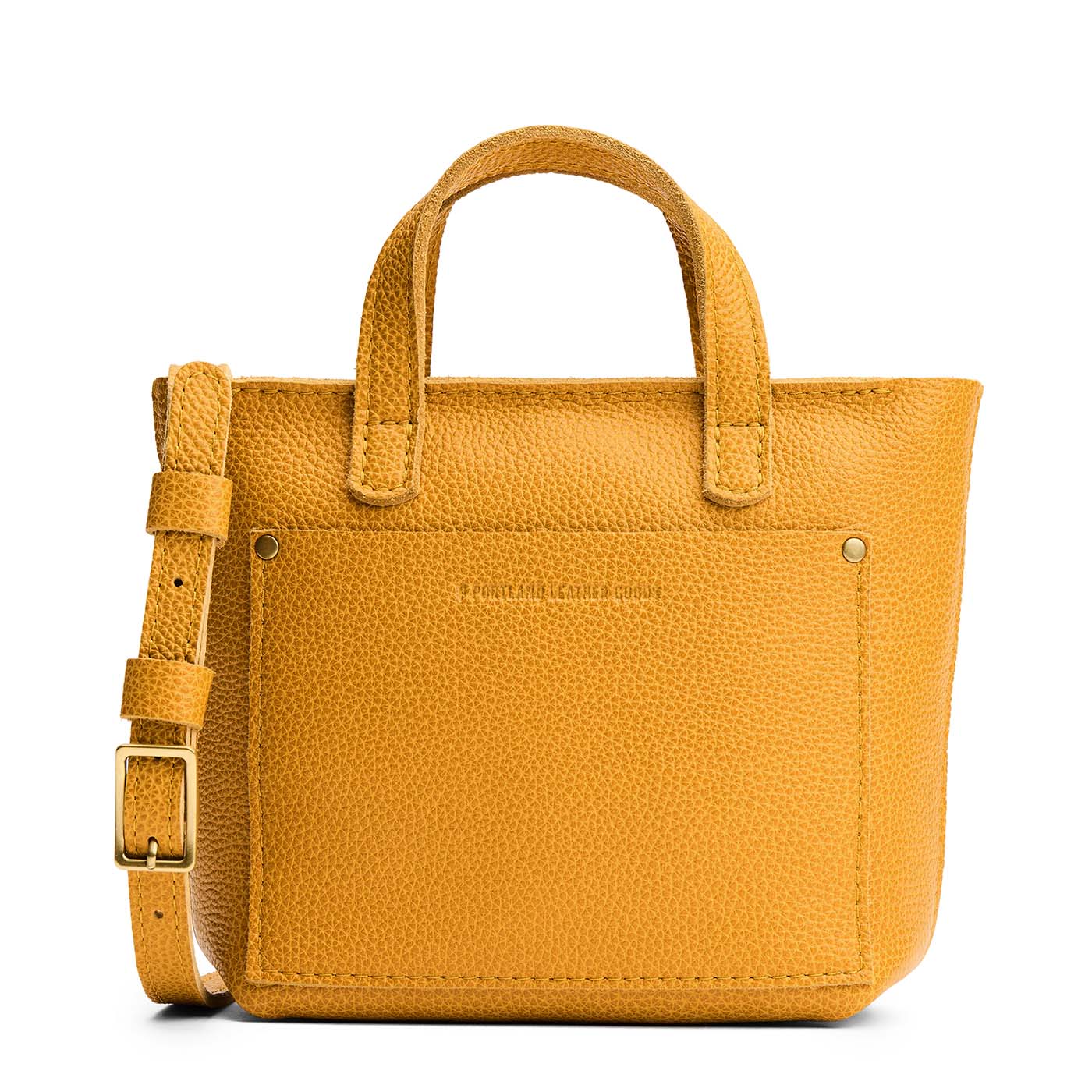 Sunshine | Petite crossbody tote bag with zipper closure and front pocket