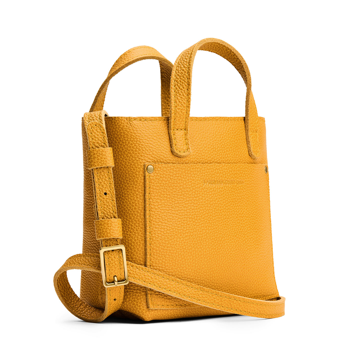 Sunshine | Petite crossbody tote bag with zipper closure and front pocket