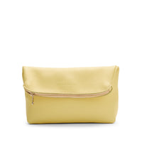 Butter Bliss | Closed folded zipper pouch