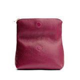 Orchid | Closed folded zipper pouch