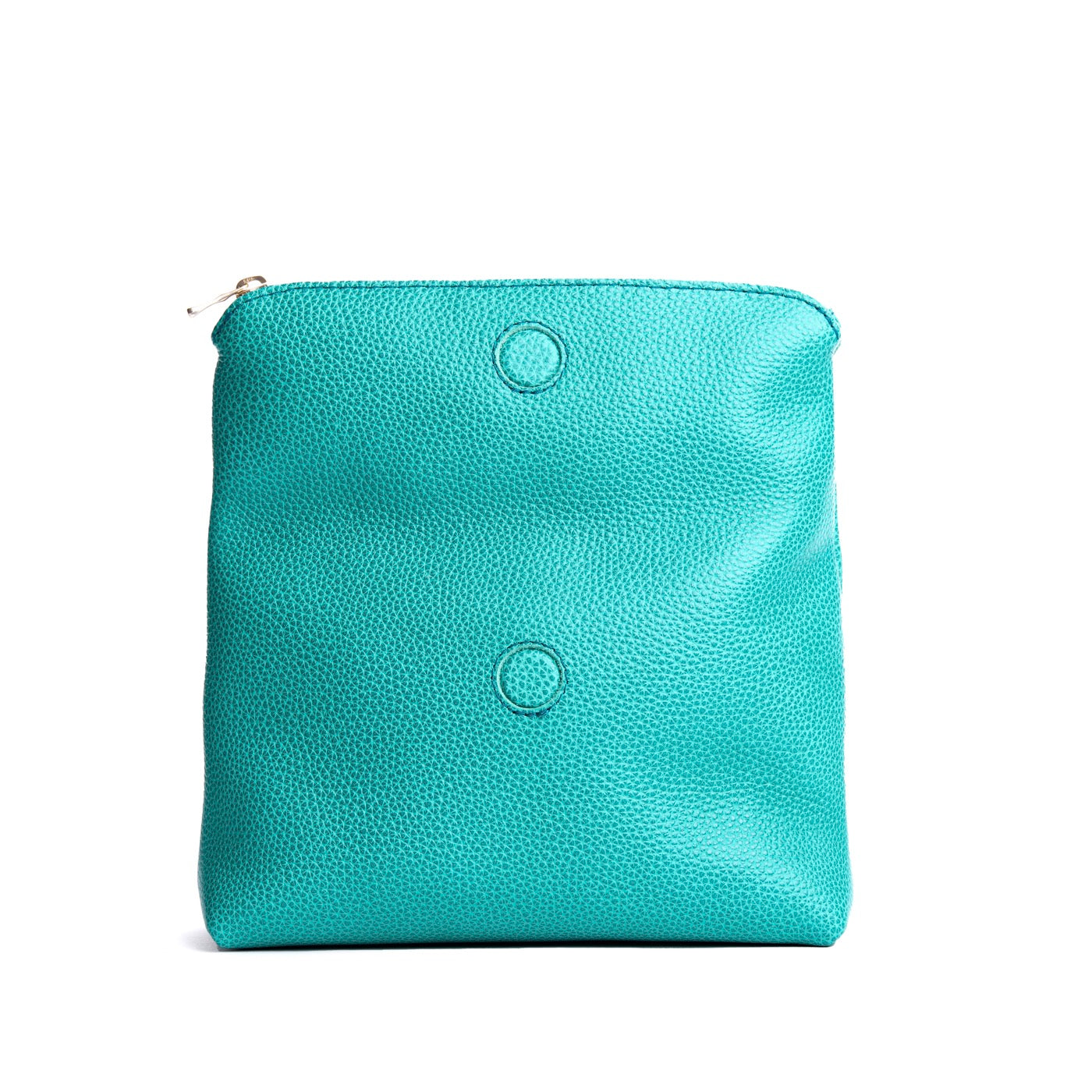 Seafoam | Open folded zipper pouch