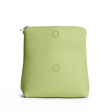 Shadow Lime | Closed folded zipper pouch