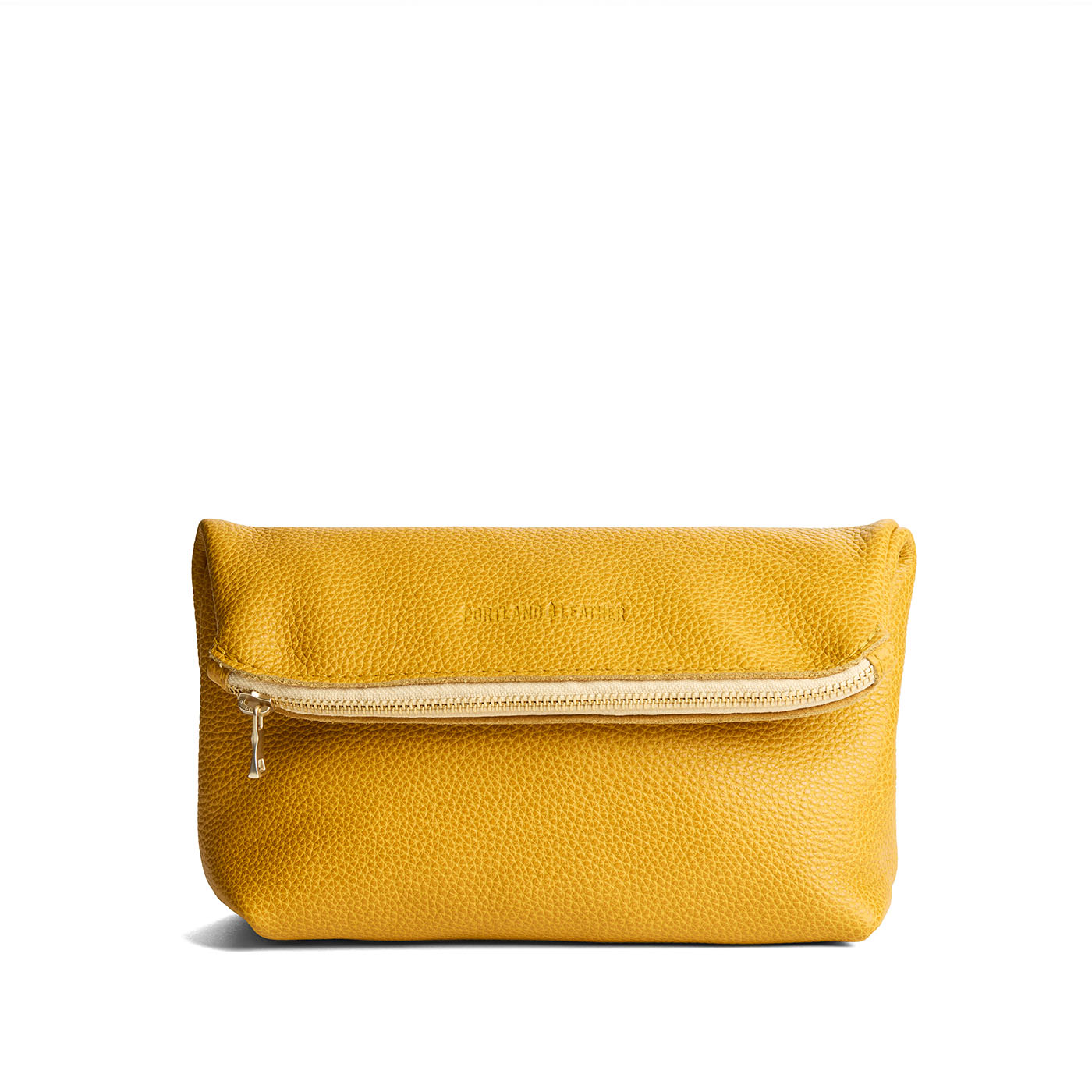Sunshine | Closed folded zipper pouch