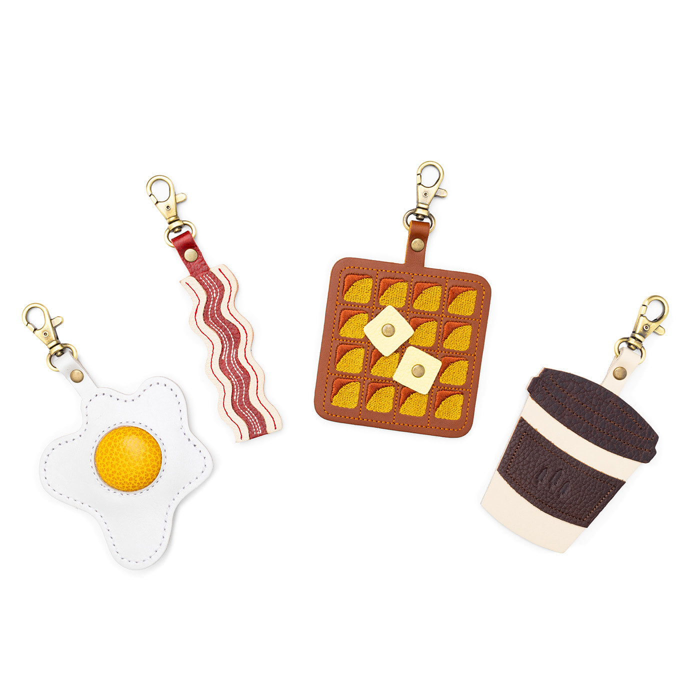 Breakfast Keychains Breakfast Keychain | Portland Leather Goods