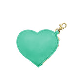 Spruce | Heart-shaped pouch with a gold clasp on a white background