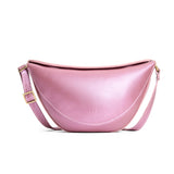 Rosette Medium | Half circle shaped sling bag