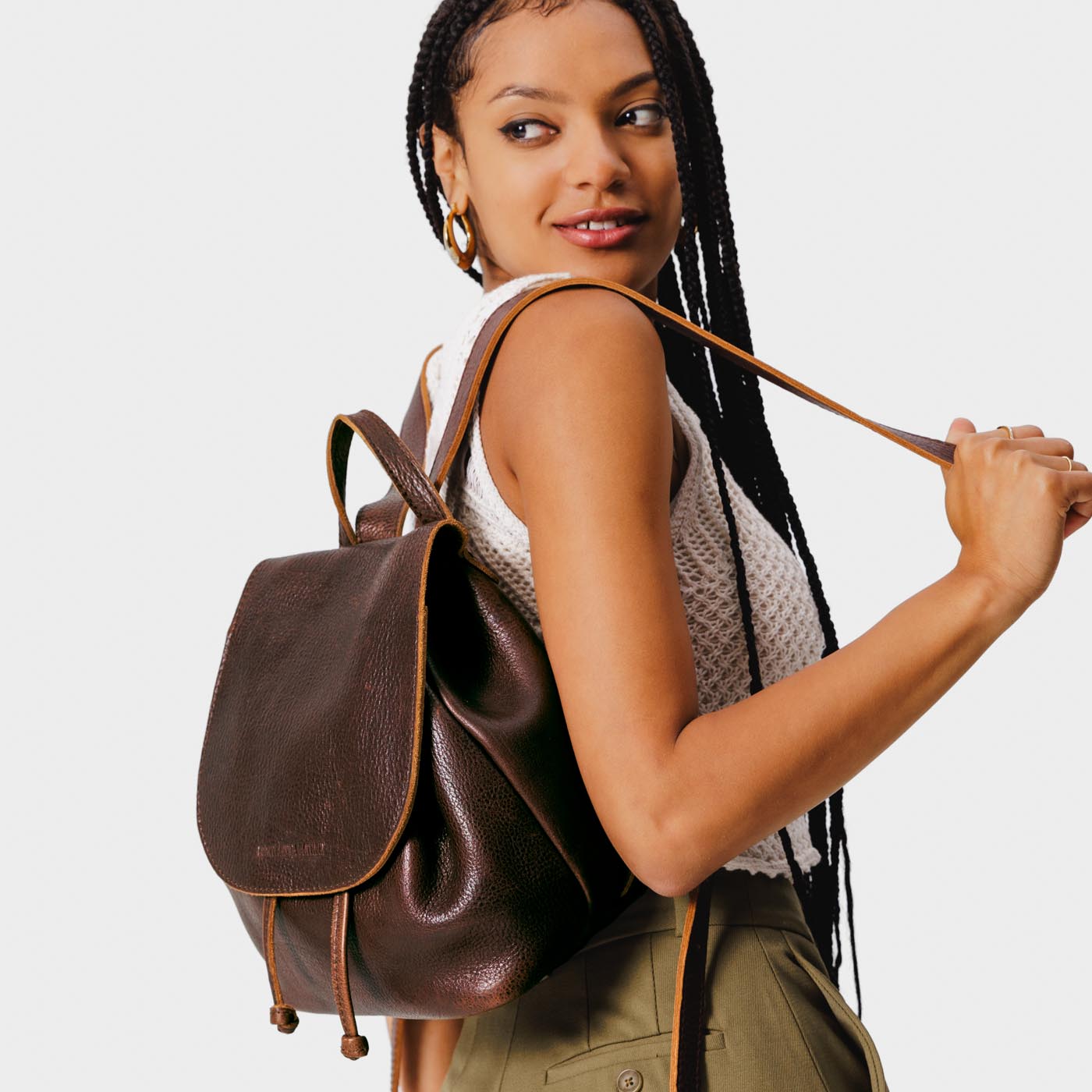 Brown CONVERTIBLE Backpack, Dark Brown Leather BACKPACK PURSE, Shoulder  Bag, Crossbody Leather Handbag, Leather Hobo Bag, School Bag - Etsy