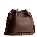 Coldbrew Large | Slouchy crossbody bag with leather drawstring closure