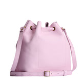 Pinkaboo Large | Slouchy crossbody bag with leather drawstring closure
