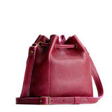 Orchid Small | Slouchy crossbody bag with leather drawstring closure