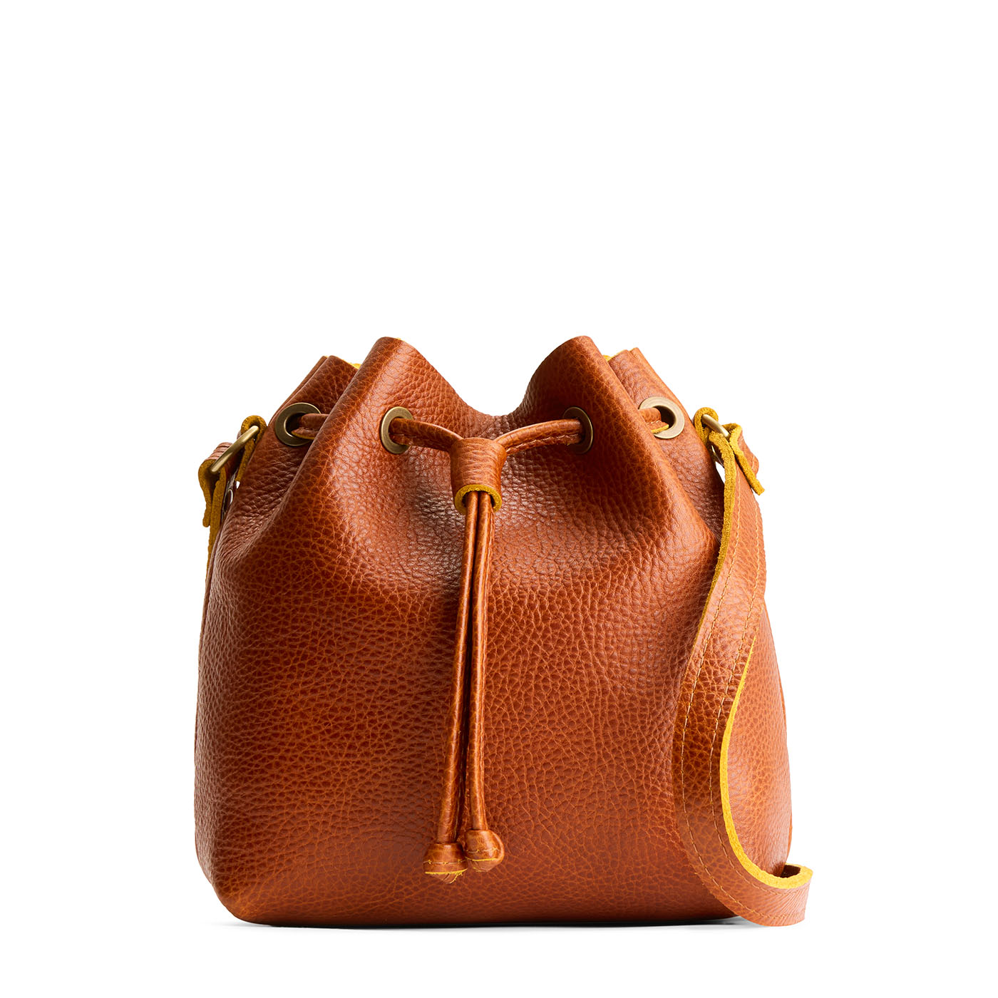 Sienna*Small | Slouchy crossbody bag with leather drawstring closure