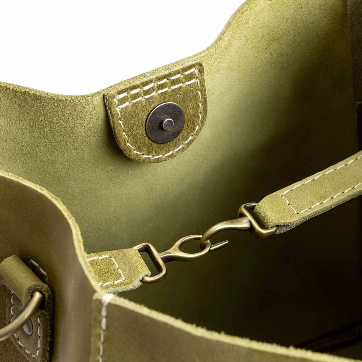 'Almost Perfect' Butterfly Bucket Bag | Portland Leather Goods