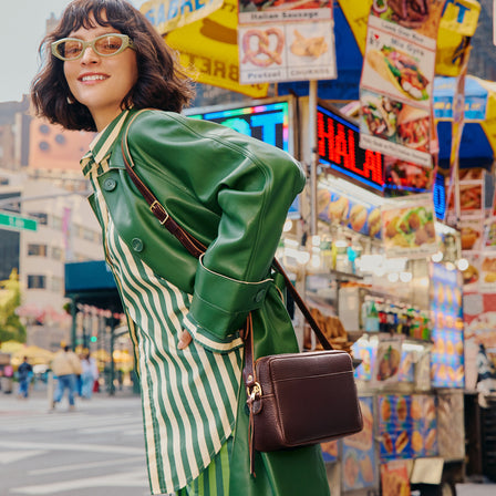 Coldbrew*Large | Mid-size rectangular crossbody with adjustable strap