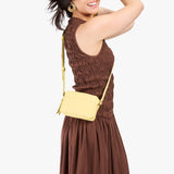 Butter Bliss Small | Rectangular crossbody with adjustable strap