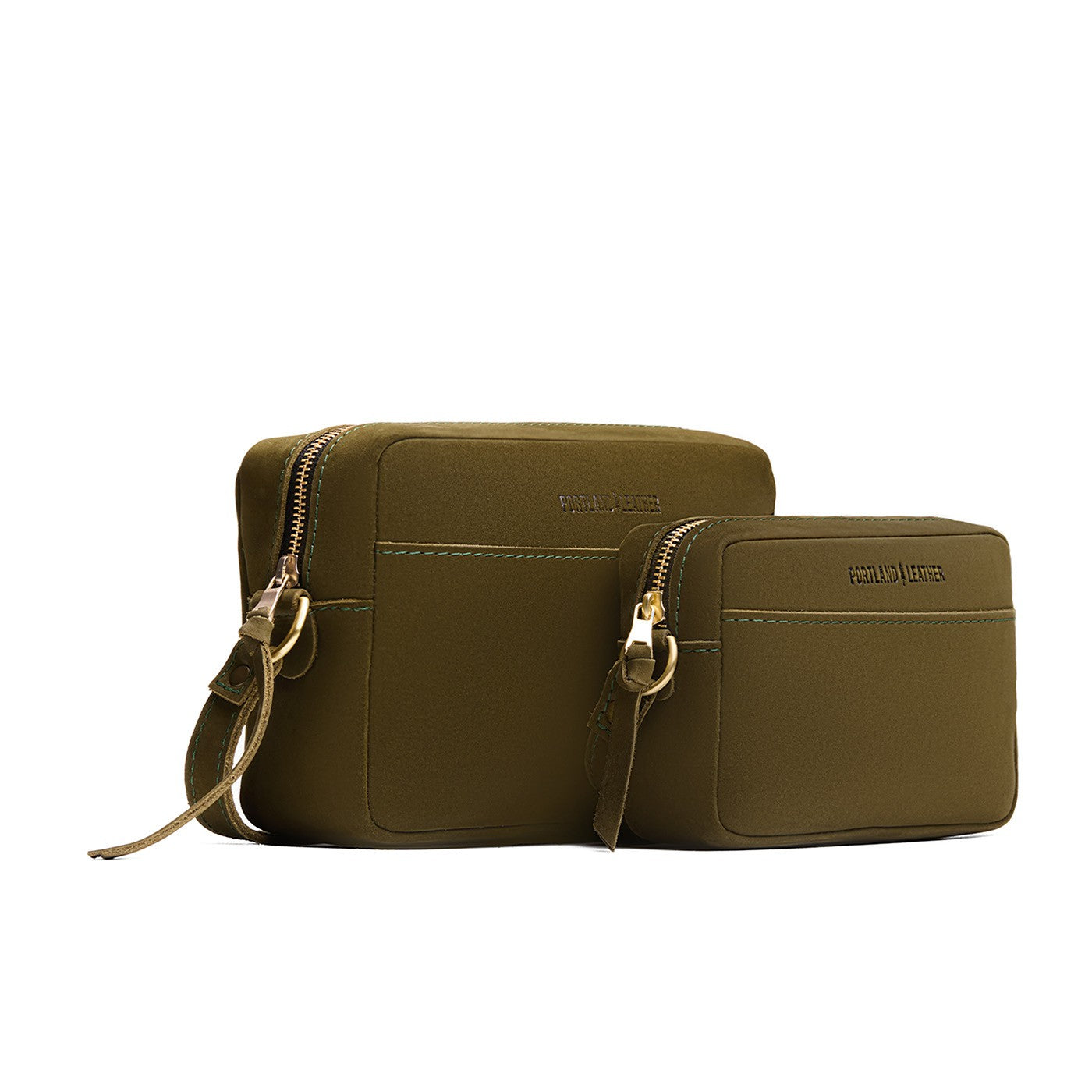 Verdant | Two sizes of rectangular crossbody with adjustable strap