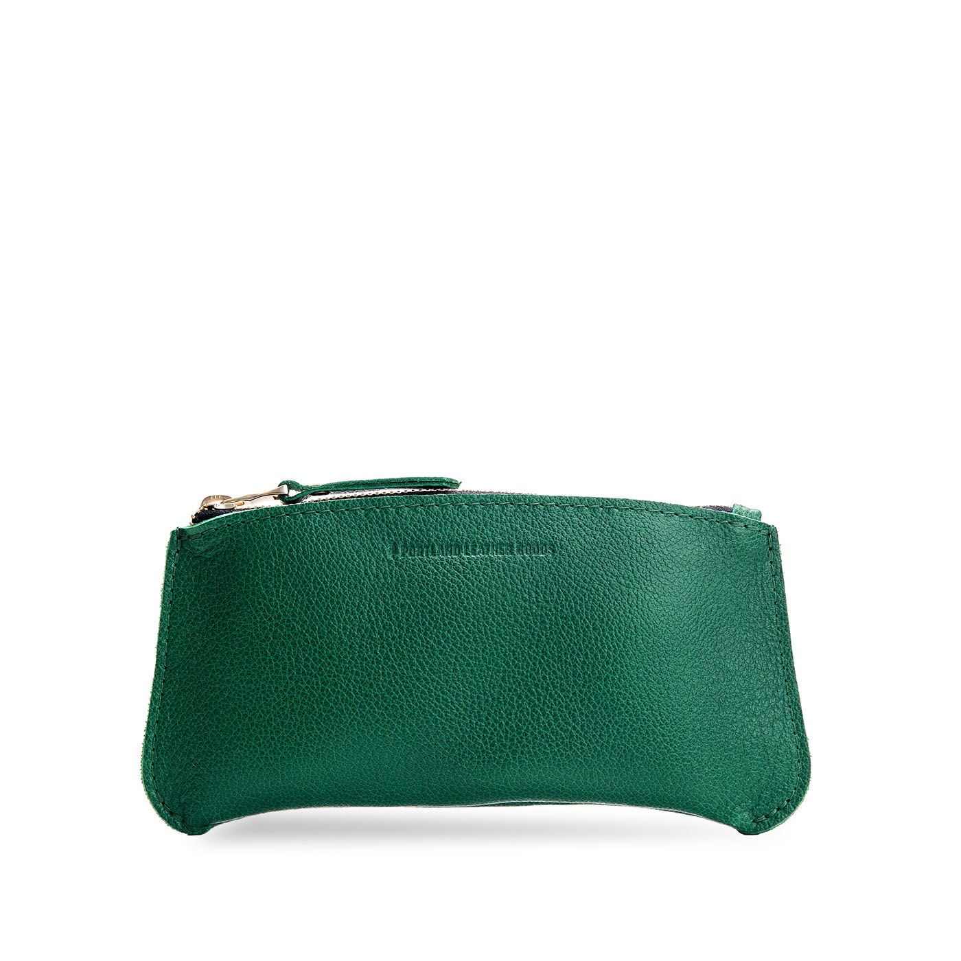 Bacalar*Large | Small pouch with a top zipper and unique curved bottom