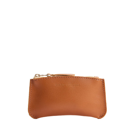 Honey*Small | Small pouch with a top zipper and unique curved bottom