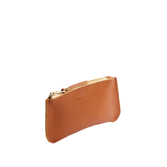Honey*Small | Small pouch with a top zipper and unique curved bottom