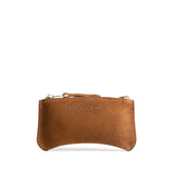 Jackson Small | Small pouch with a top zipper and unique curved bottom