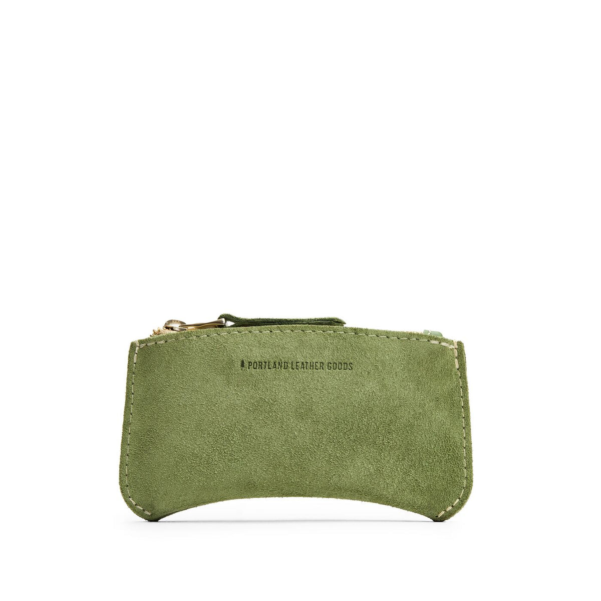 Laurel*Small | Small pouch with a top zipper and unique curved bottom