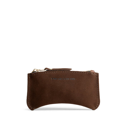 Stagecoach*Small | Small pouch with a top zipper and unique curved bottom
