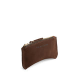 Stagecoach Small | Small pouch with a top zipper and unique curved bottom