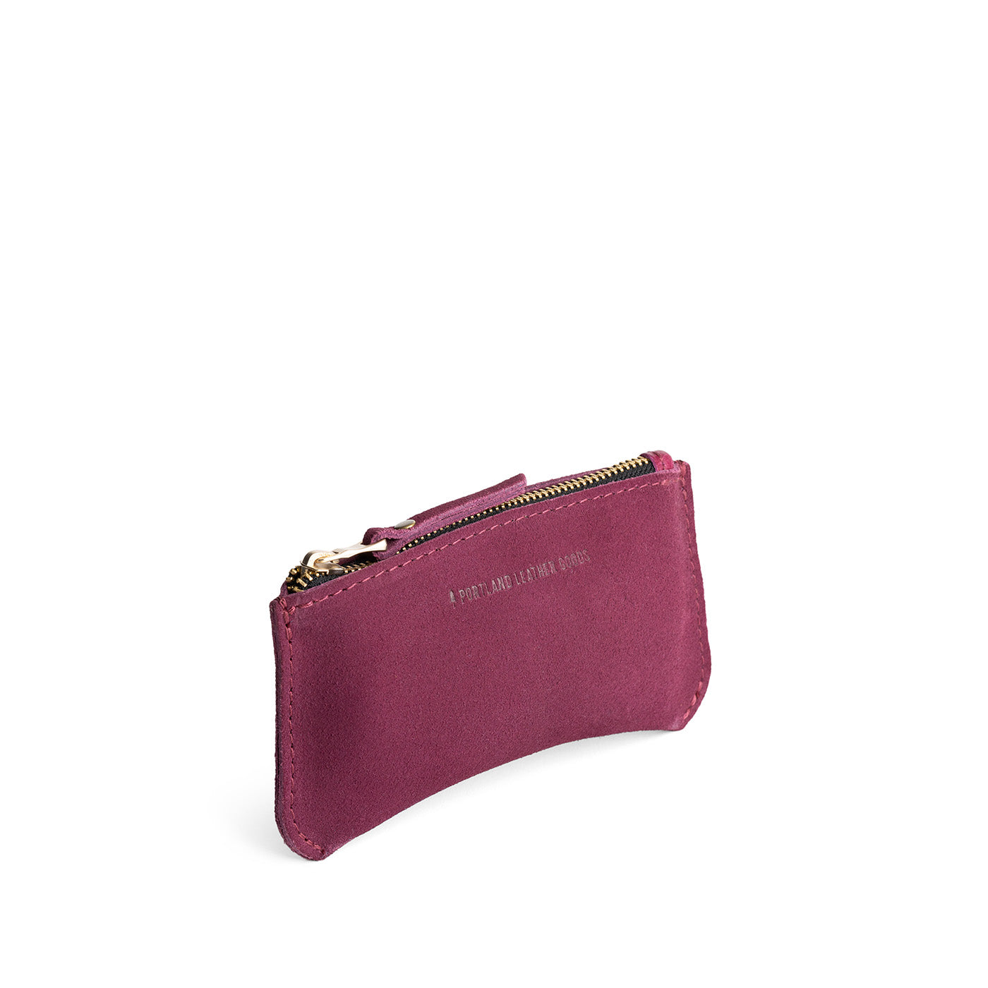 Superbloom*Small | Small pouch with a top zipper and unique curved bottom