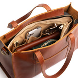 ANY Zipper Medium |Medium Canvas Organizer inside a Lola Crossbody Tote