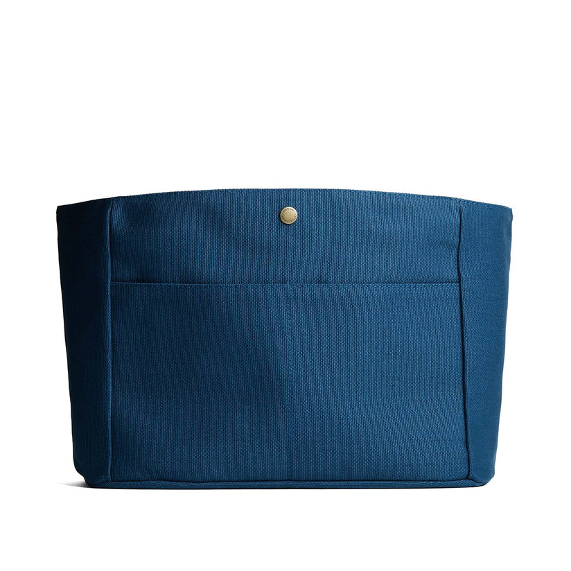 Naples Blue*Classic*Large | Large canvas bag insert for organization