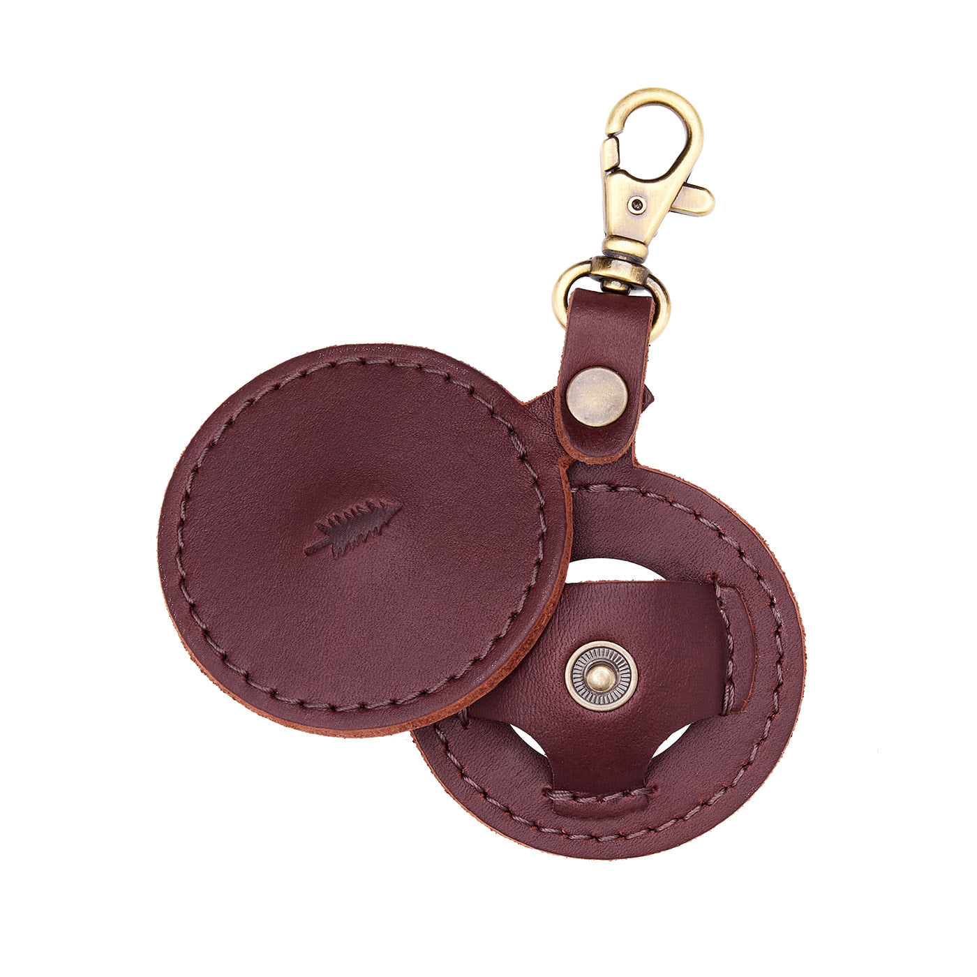Circle AirTag Holder | Portland Leather Goods