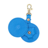 Skydive | Circle-shaped airtag holder keychain with a swivel lobster clasp