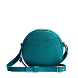 Aquarius Small | Circle shaped crossbody bag with top zipper