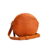 Honey Small | handmade leather purse circle bag