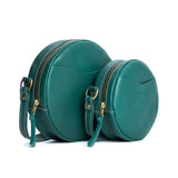 All Color: Peacock | handmade leather purse circle bag