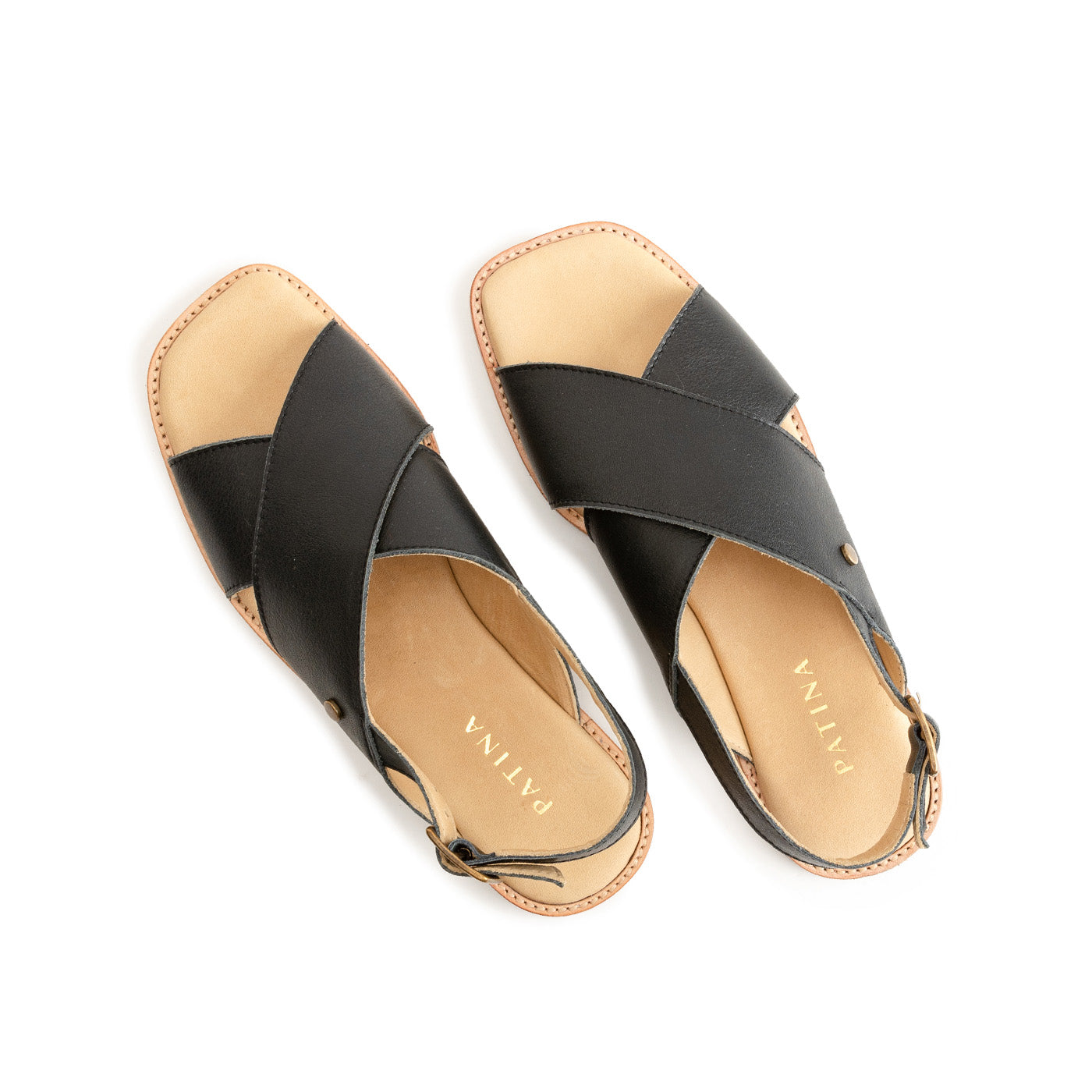 'Almost Perfect' Criss Cross Sandal – Portland Leather