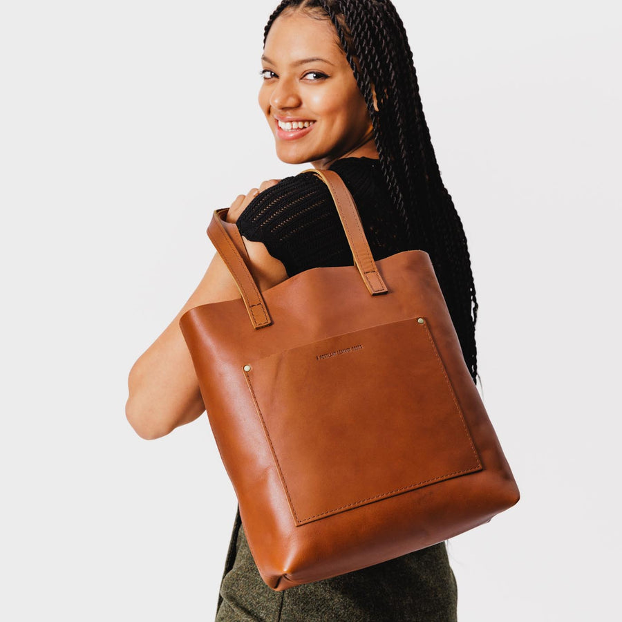 Almost Perfect' Leather Tote Bag