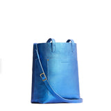 Comet Blue Classic | Medium Tote with dual shoulder straps and crossbody strap